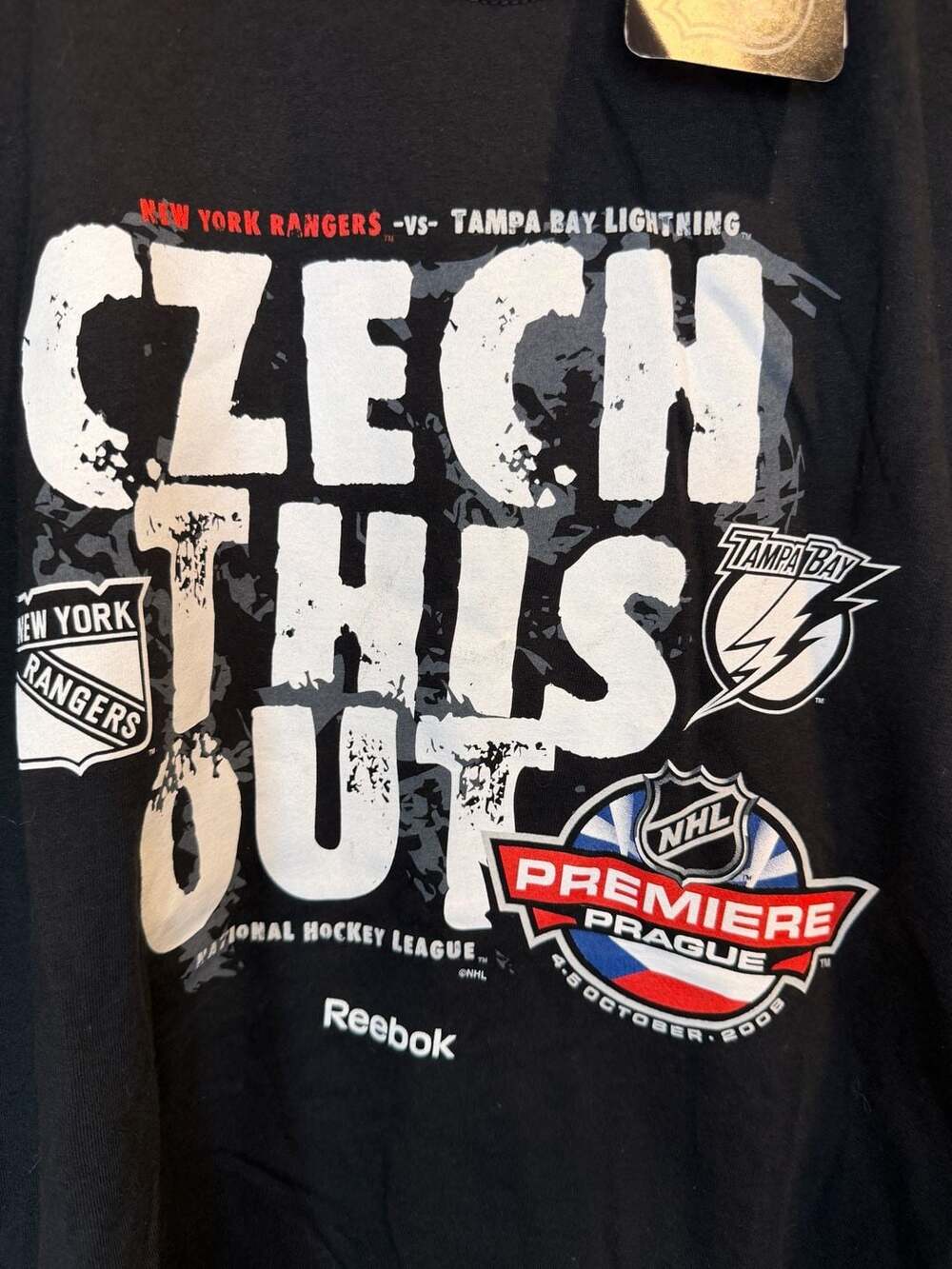 Reebok Czech This Out Premiere Prague 2008 T-Shirt